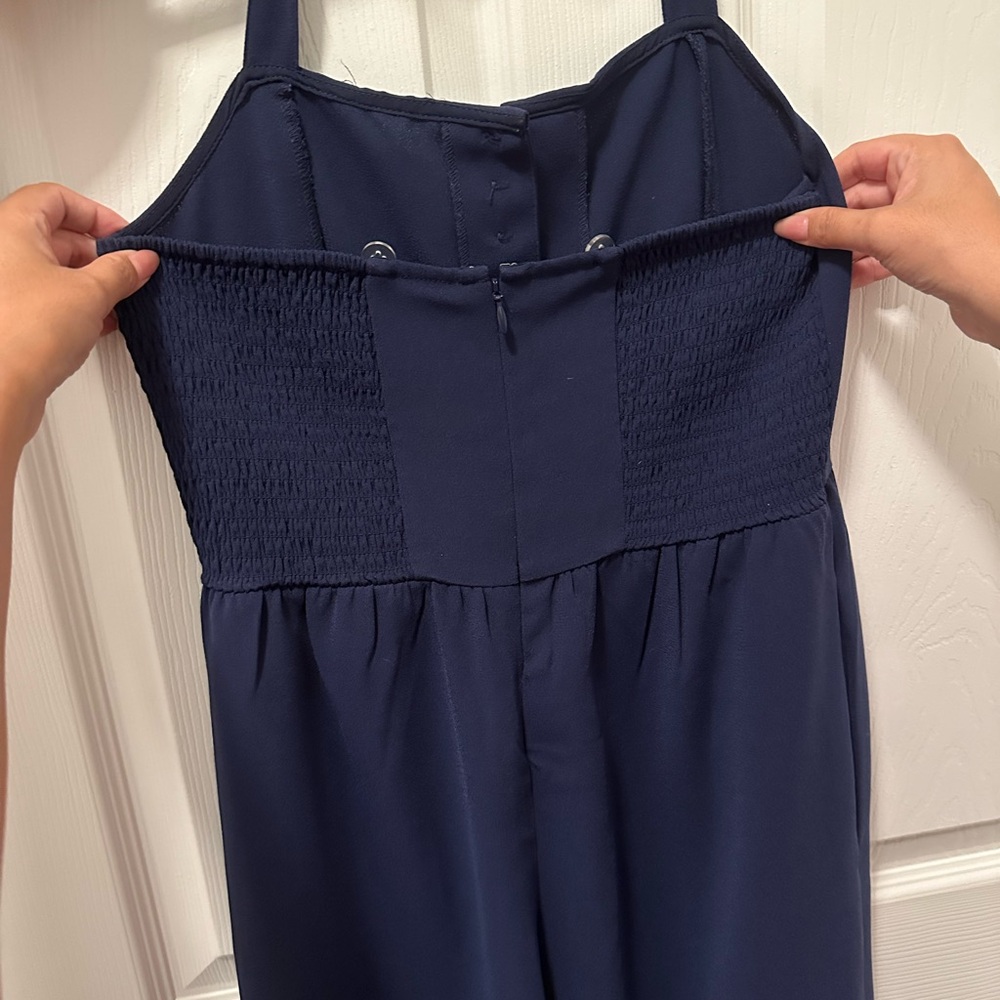 Navy blue Madewell 00 Jumpsuit - Picture 6 of 7